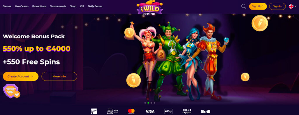 IWild-Casino-HomePage