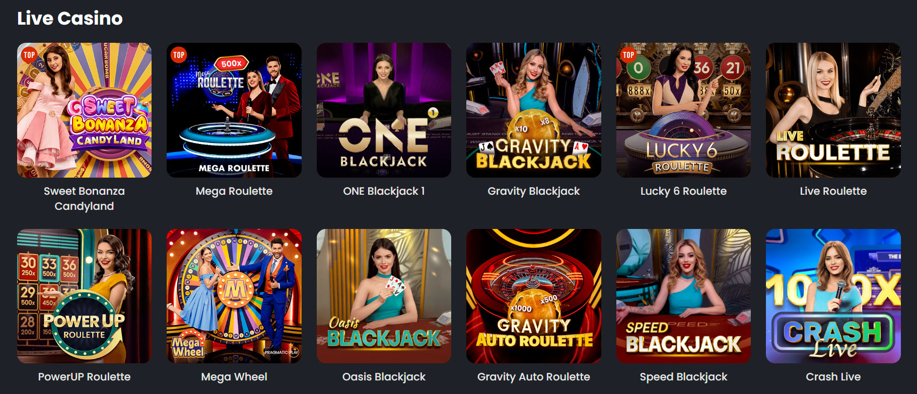 Ζωντανό καζίνο spinline casino