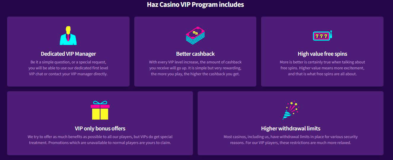 VIP HAZcasino
